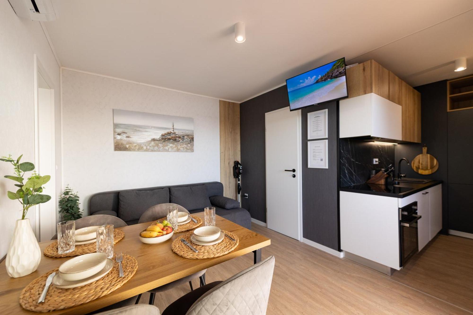 Venettus Premium Mobile Home 德拉格 外观 照片